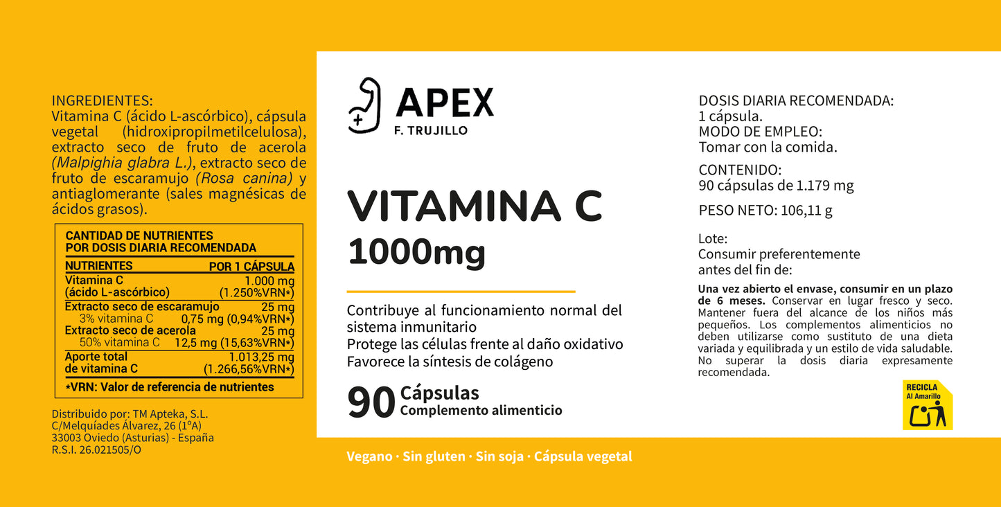 Vitamina C 1000mg