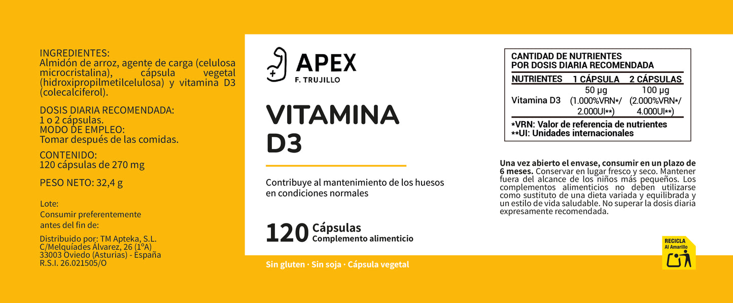 Vitamina D3 2.000 UI
