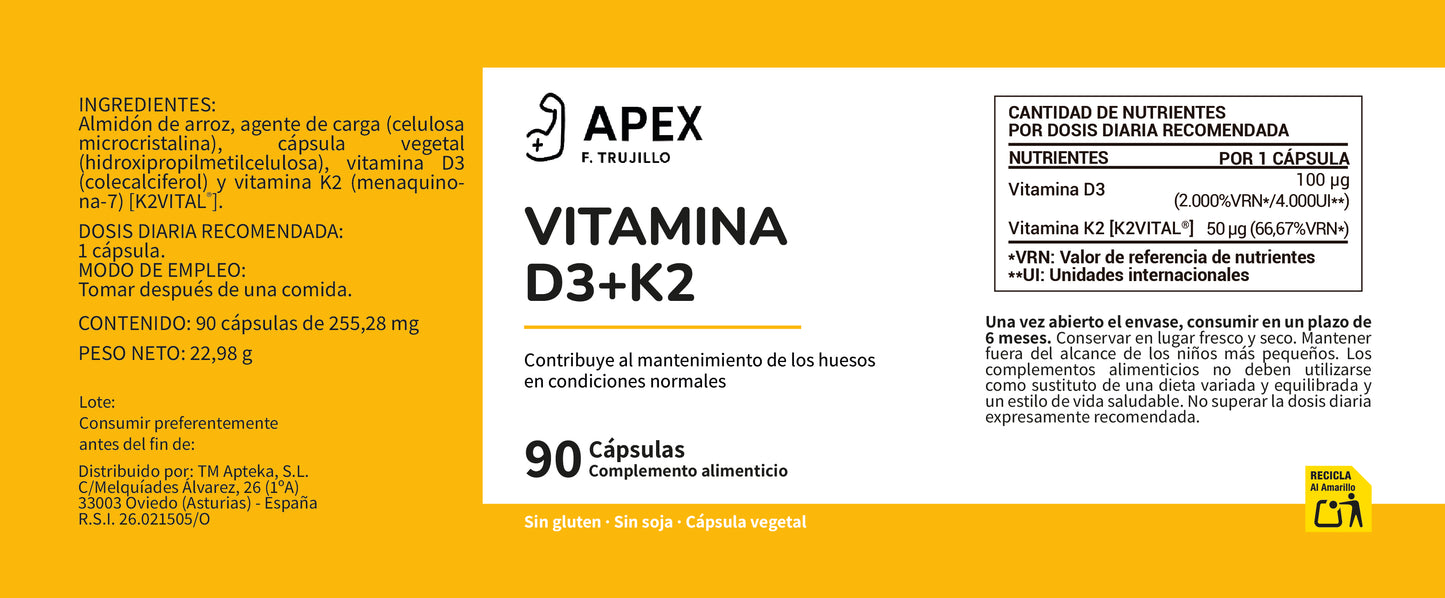 Vitamina D3 + K2