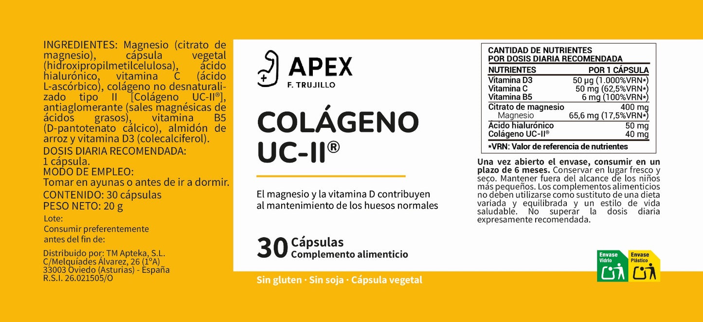 COLÁGENO UC-II® – 30 cápsulas